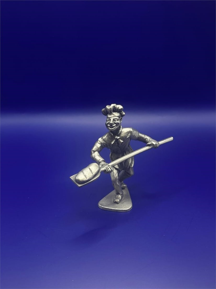 Vintage German Pewter Figures - 4