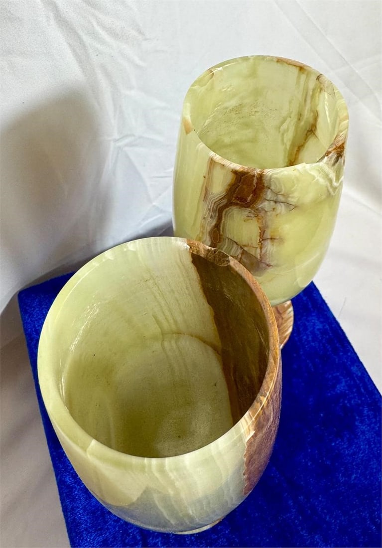 Onyx Wine Goblets - 2