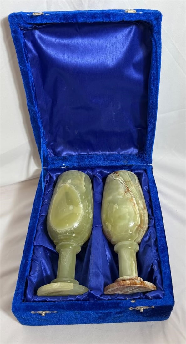 Onyx Wine Goblets - 3