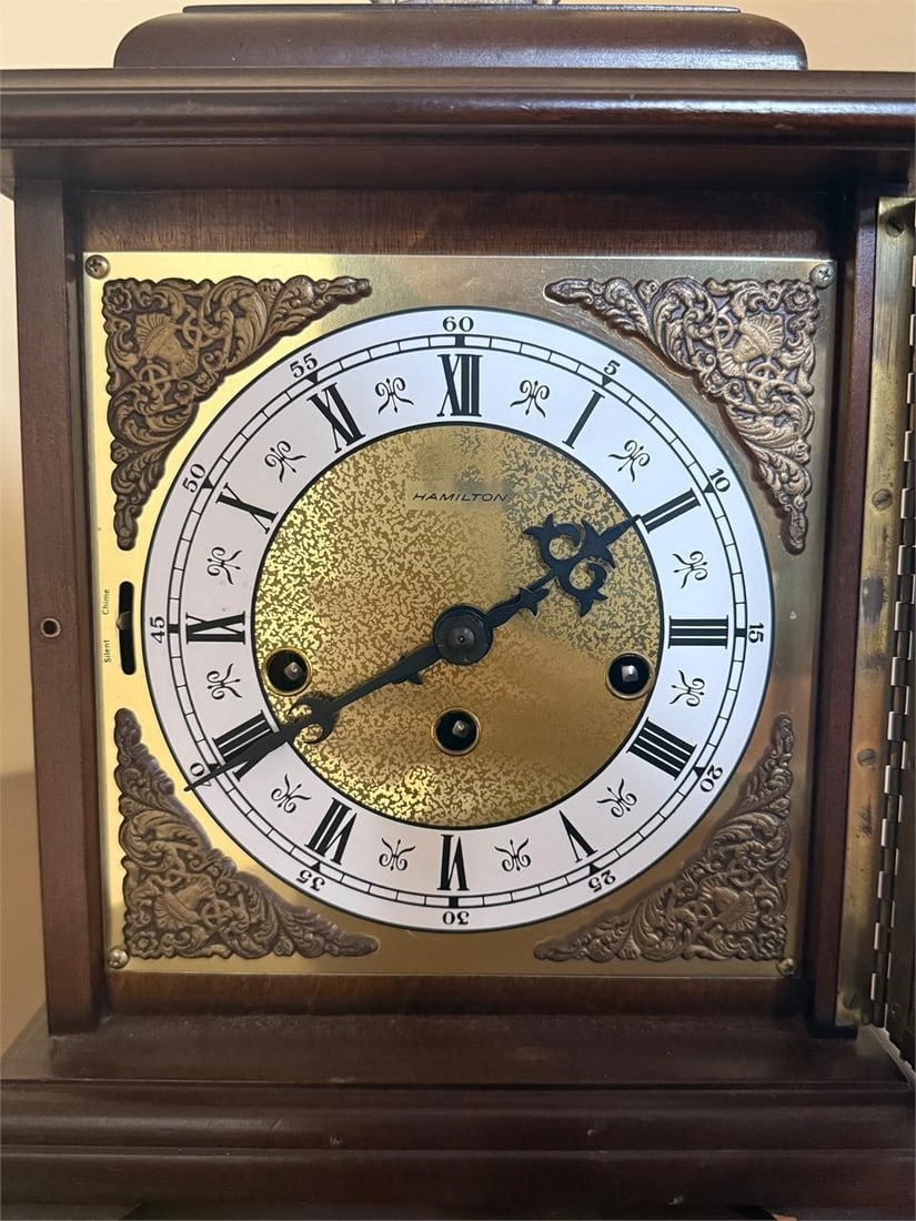 Hamilton Vintage Mantel Clock - 3