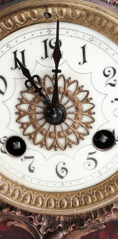 Auguste Moreau Bronze-Toned Figural Clock - 17