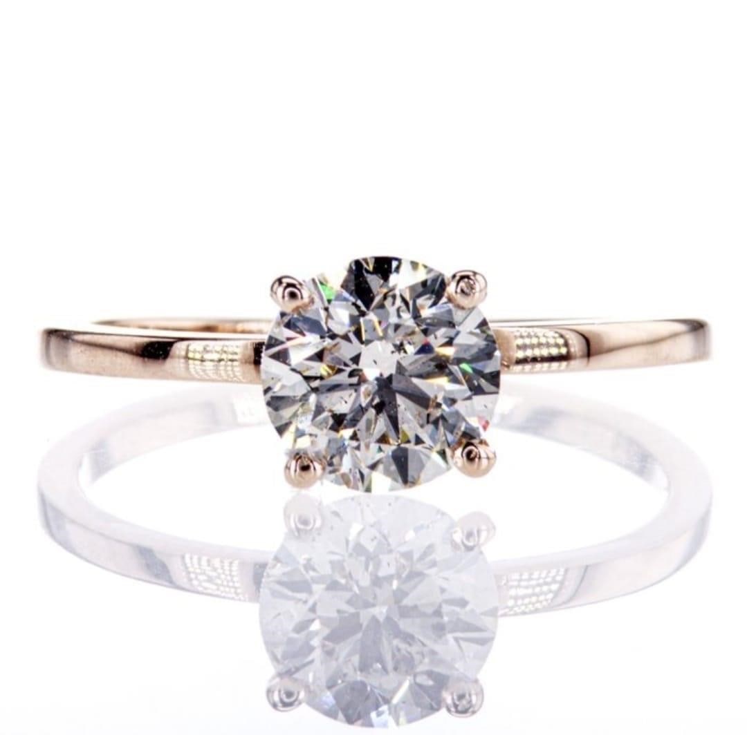 Natural Diamond Ring 1.21 Ct - 2