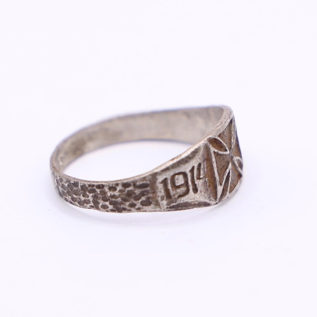 WWI German Silver Ring - 2