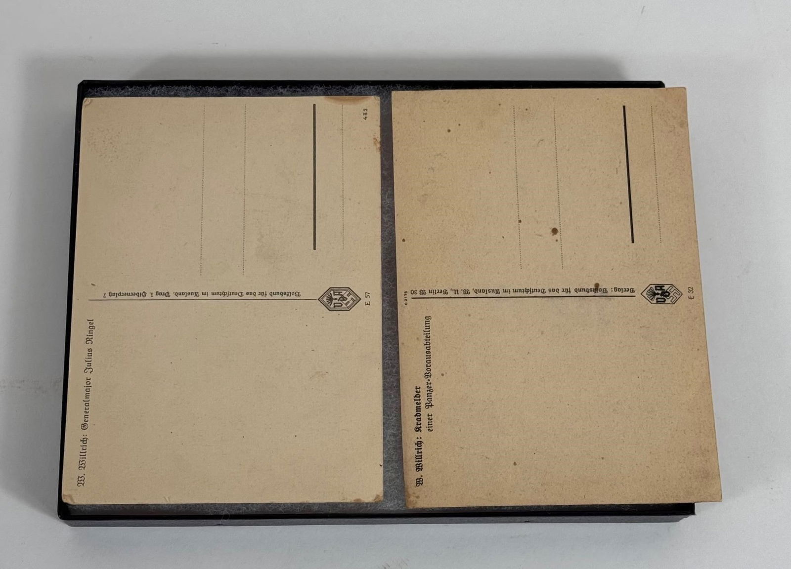 WWII W. Willrich Postcards Set - 5