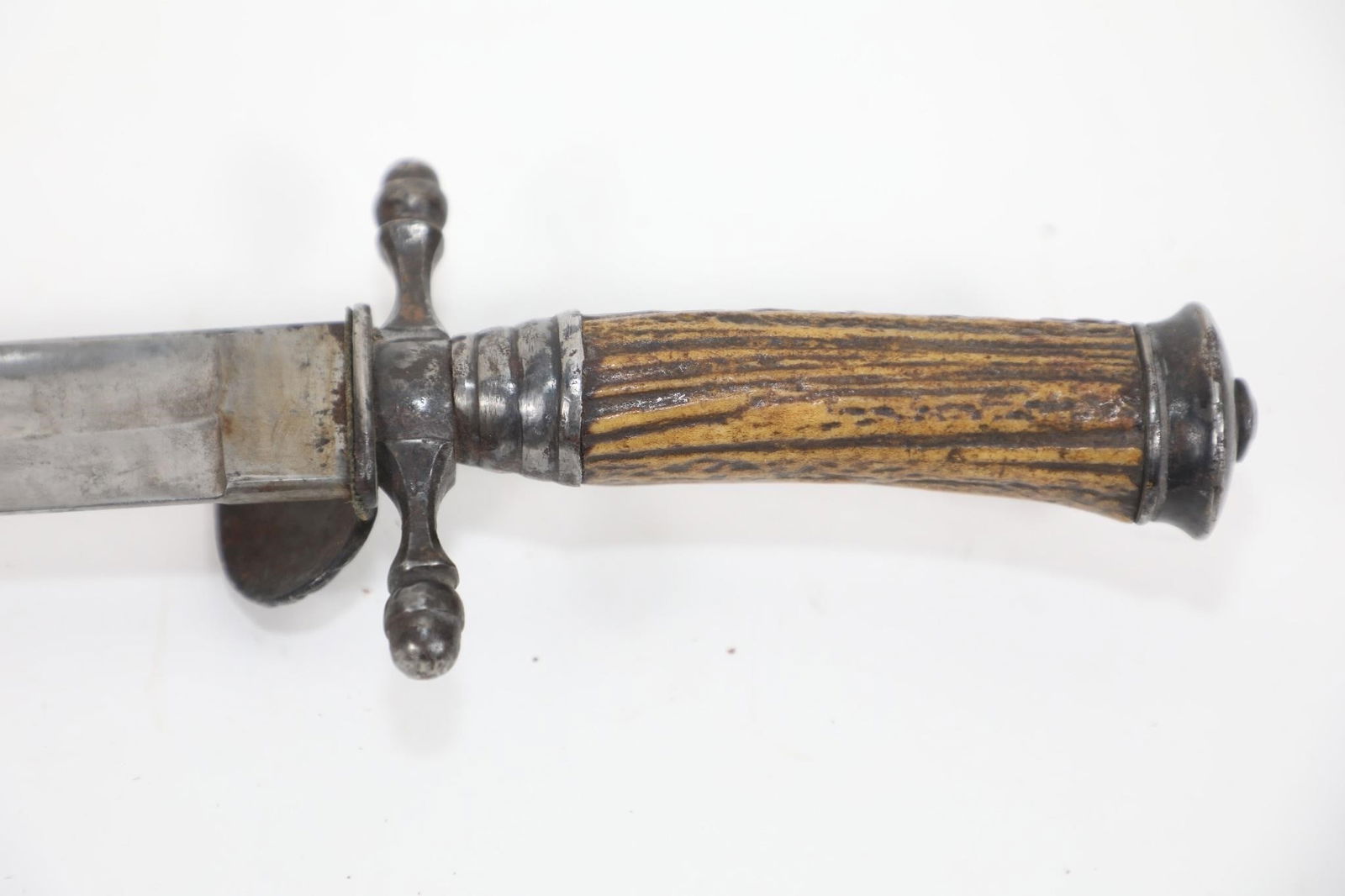 1850 GERMAN HIRSCHFAENGER HUNTING DAGGER - 10