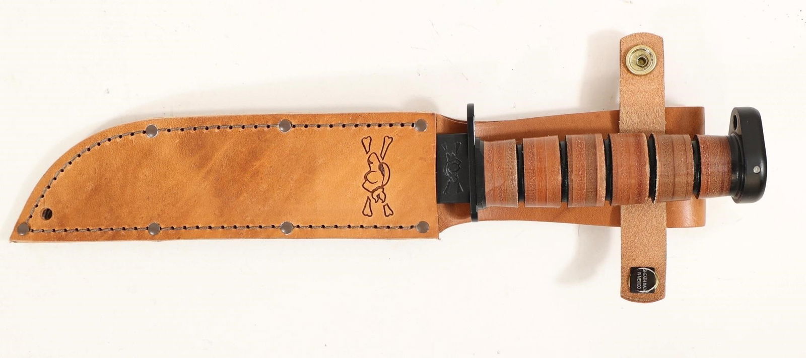 Ka-bar Dog's Head 125th Anniversary Knife (1 of 7)