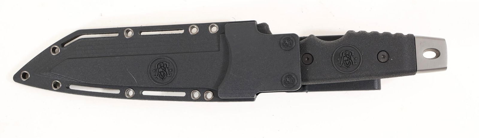 Smith & Wesson Special Ops Sw7s 10.6" Knife: This Smith & Wesson Special Ops Sw7s 10.6" Knife Features A 5.2-inch 9cr17 High-carbon Stainless Steel Blade For Reliable Edge Retention And Corrosion Resistance. This Fixed-blade Design Measures