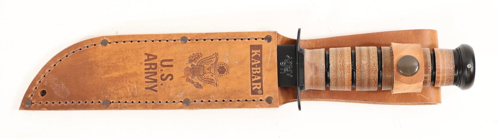 Ka-bar 9168 Us Army Op. Enduring Commem. Knife: This Ka-bar 9168 Us Army Operation Enduring Freedom Commemorative Knife Features An Approximately 7-inch Clip Blade Crafted From 1095 Cro-van Steel, Offering A Flat Grind And Approximately 20-degree