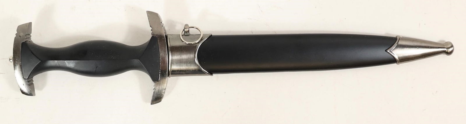 Decorative SS-Style Dagger w/ Etched Blade - 4