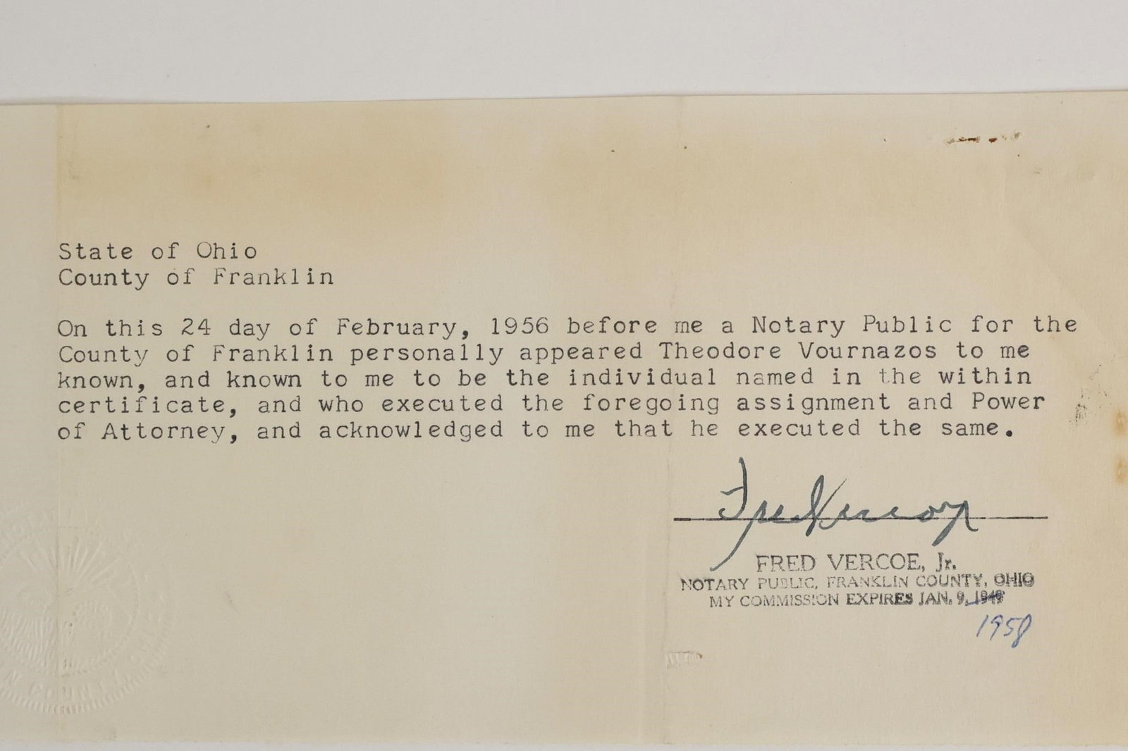 1947 Tucker Corporation Stock Certificate - 4