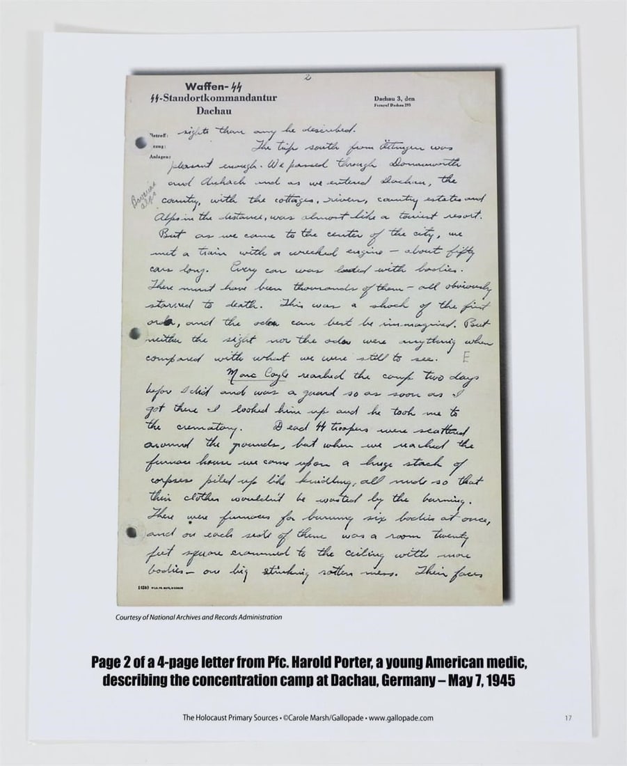 The Holocaust Primary Sources - 3