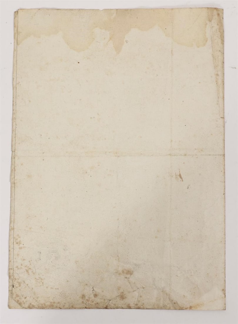 French Manuscript Document with Seals - 2