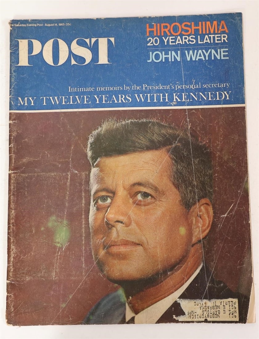 1965 Saturday Evening Post JFK Issue (1 of 3)