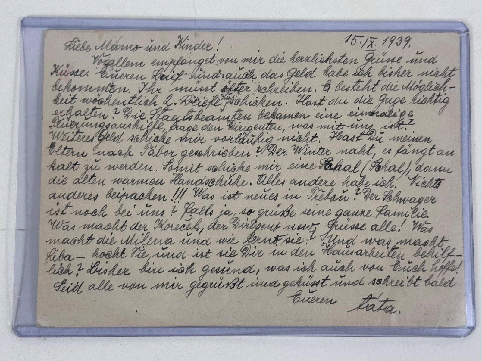 Germany 1939 Bahnpost Postcard - 2