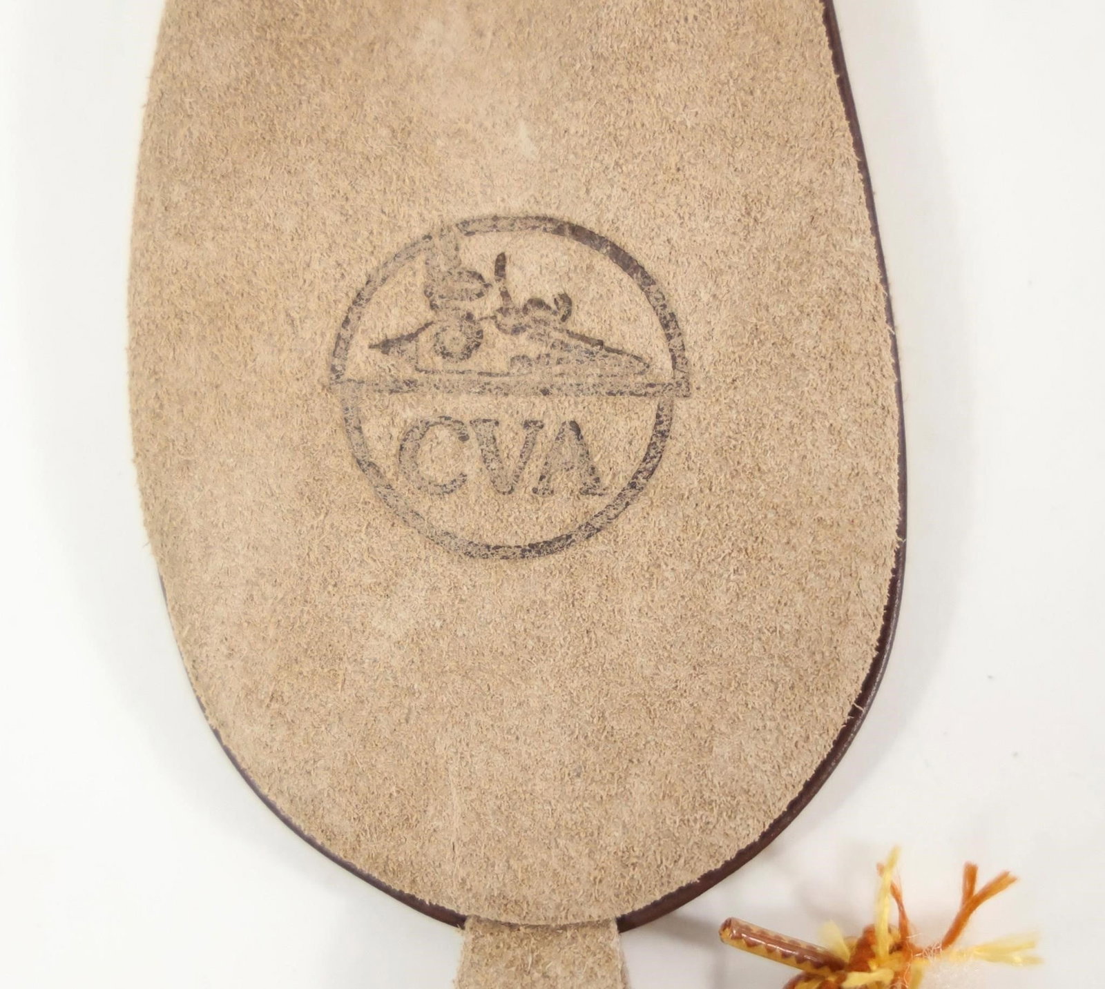 Brass and Suede Shot Flask - 3