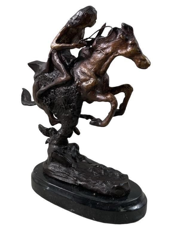 After Frederic Remington "The Cheyenne" Bronze (1 of 4)