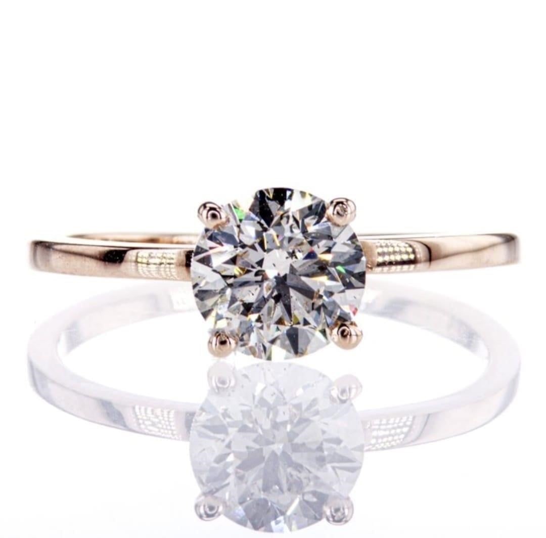 Natural Diamond Ring 1.21 Ct - 2