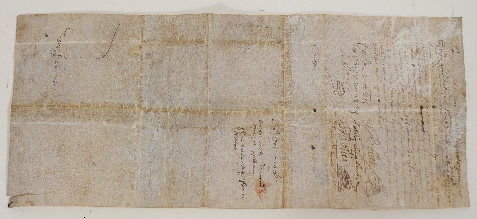 Louis XIV 1708 Royal Decree Manuscript - 2