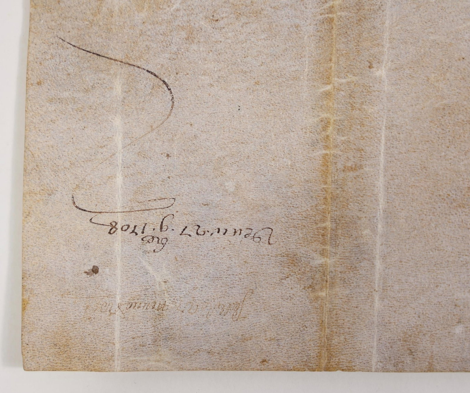 Louis XIV 1708 Royal Decree Manuscript - 3