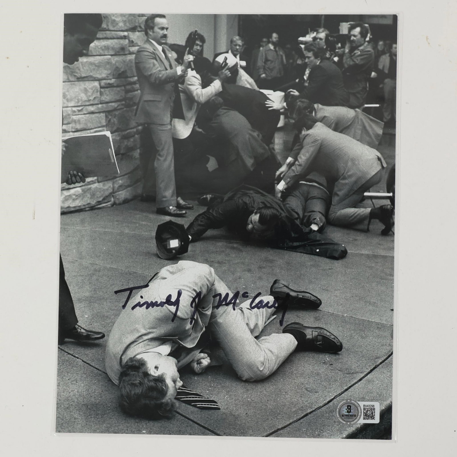 Timothy J. McCarthy Signed Photo 1981 (1 of 2)