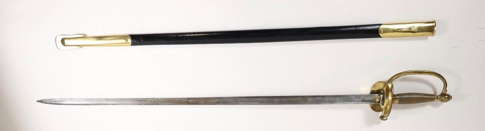 US Model 1840 Army NCO/Musician Sword: The item is a U.S. Model 1840 Army Non-Commissioned Officer's or Musician's sword. This model was adopted in 1840 and carried by sergeants during the Mexican War and the Civil War. The sword was produ