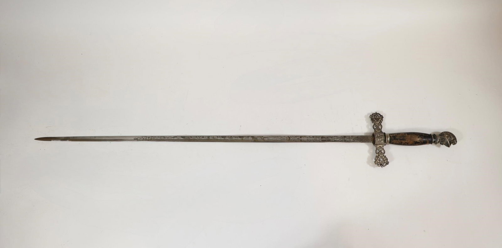 Masonic Knights Templar Sword w/ Scabbard - 6