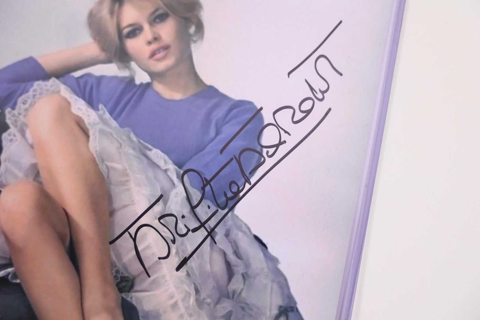 Brigitte Bardot Signed Photo w/ COA - 2