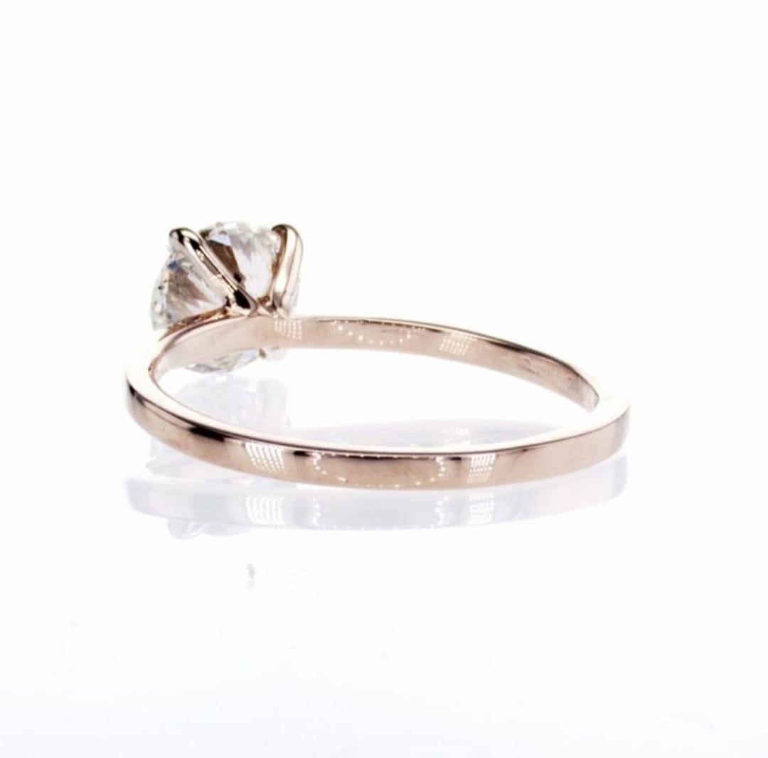 Natural Diamond Ring 1.21 Ct - 5