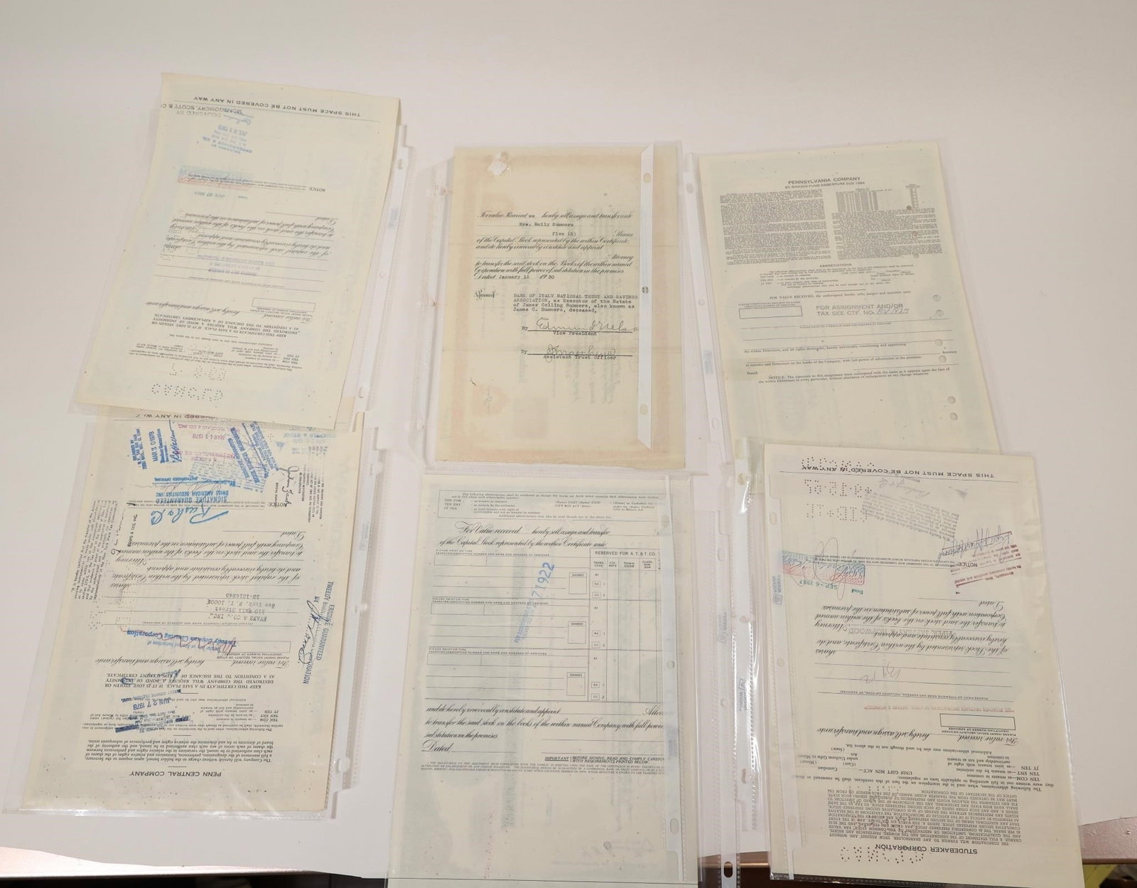 Vintage Stock Certificate Collection - 2