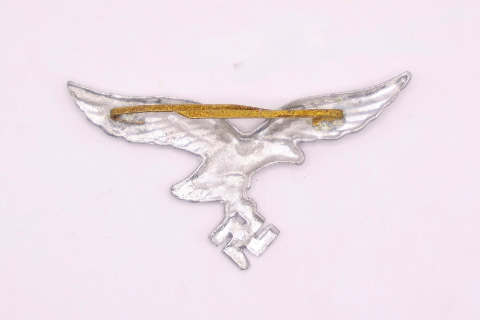 German Luftwaffe Pith Helmet Eagle Insignia - 2