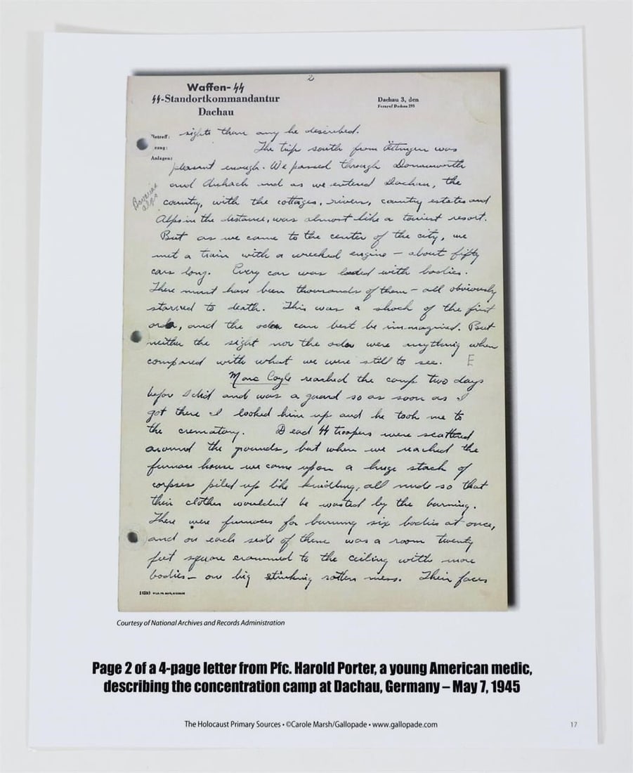 The Holocaust Primary Sources - 3