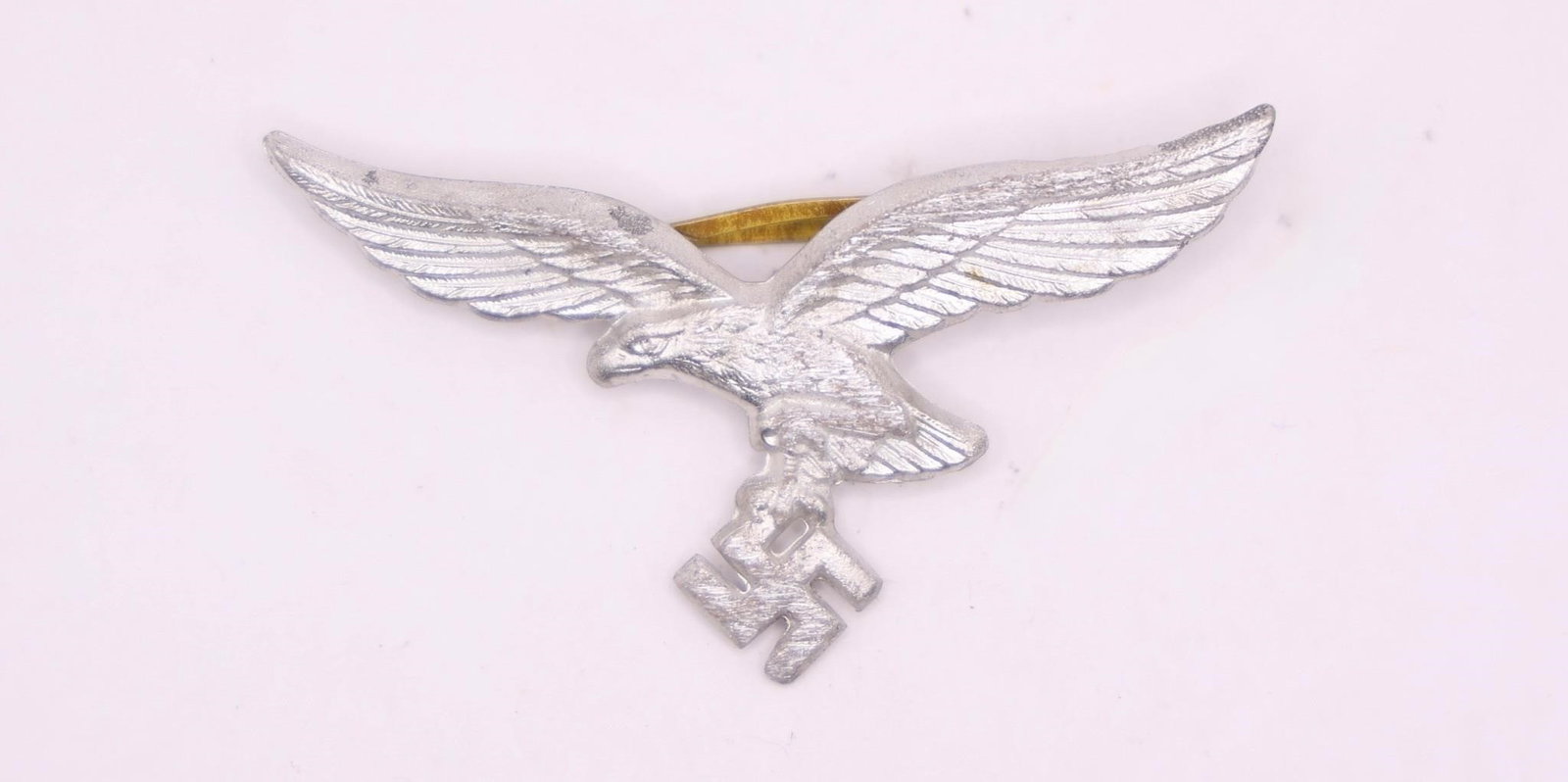 German Luftwaffe Pith Helmet Eagle Insignia (1 of 2)