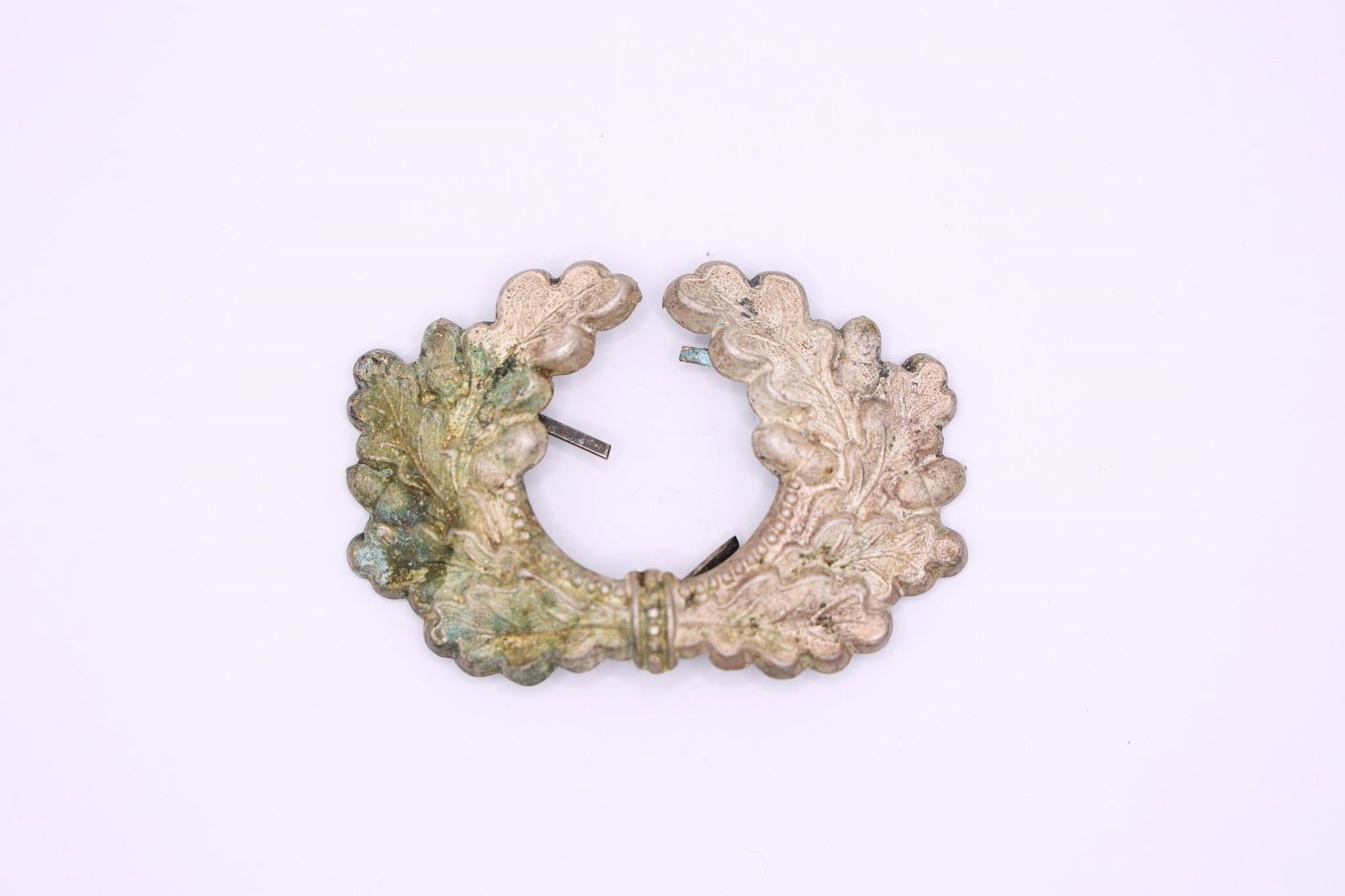 WWII German Army (Heer) Visor Cap Oak Leaf Wreath