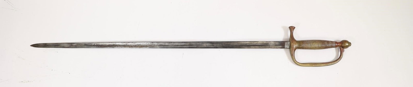 1864-Civil War AMES Model 1840 Musician's Sword: 1864-Dated Civil War AMES Model 1840 Musician's NCO Sword by Chicopee, Massachusetts