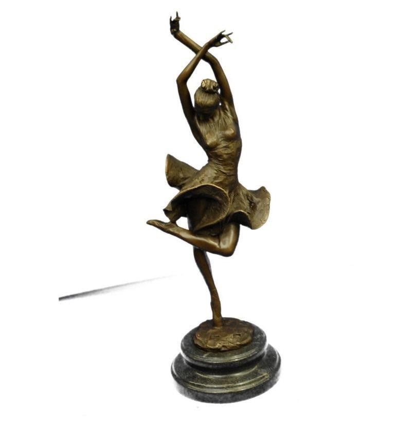 Edgar Degas Spanish Dancer Bronze Sculpture: Edgar Degas Spanish Dancer Bronze SculptureHeight 18'' x Width 6'' Approximate Weight: 9 LBS
