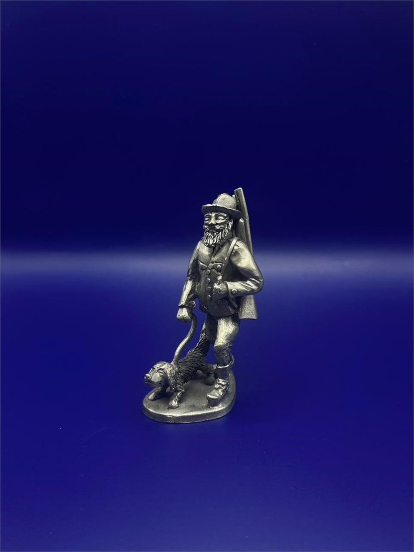 Vintage German Pewter Figures - 3