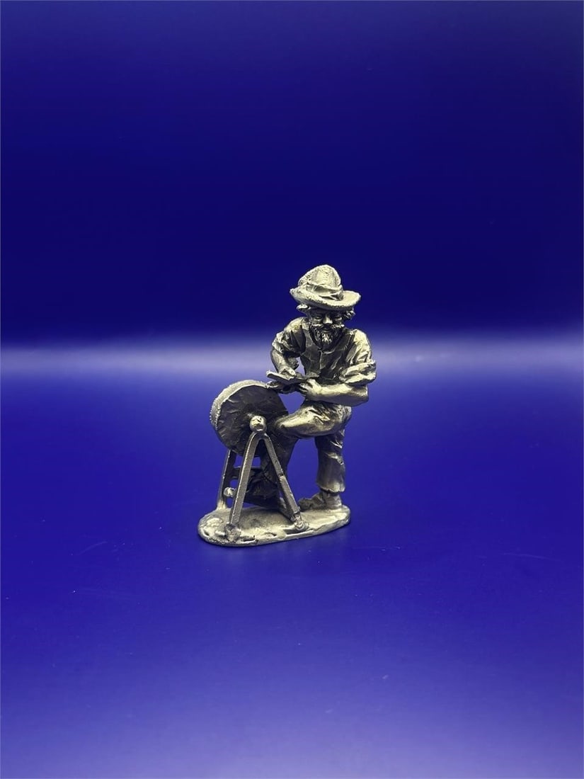 Vintage German Pewter Figures - 5