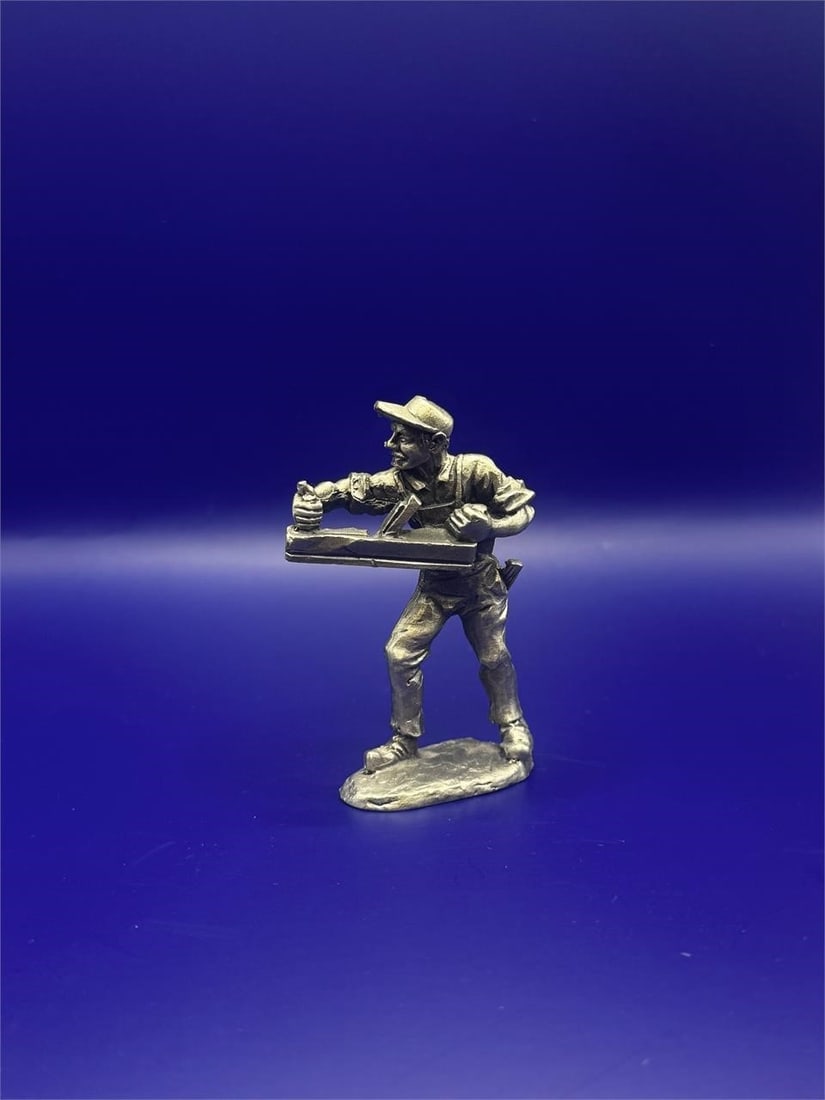 Vintage German Pewter Figures - 3