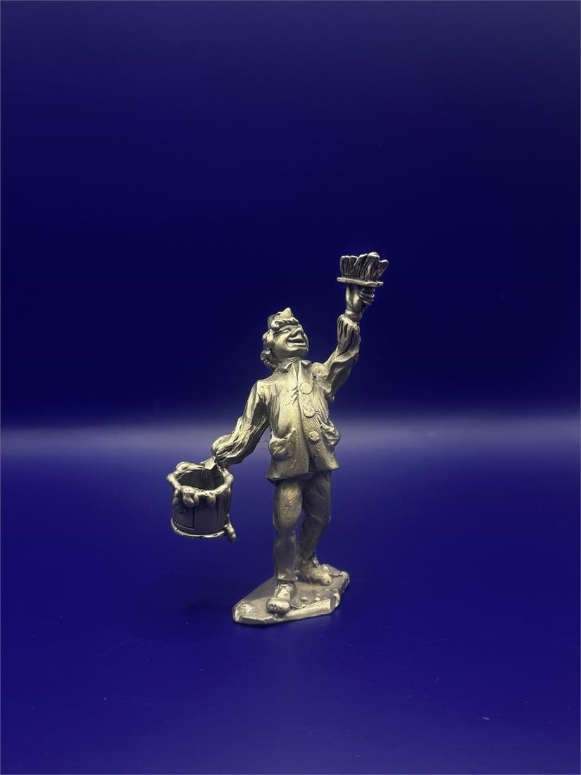 Vintage German Pewter Figures - 4