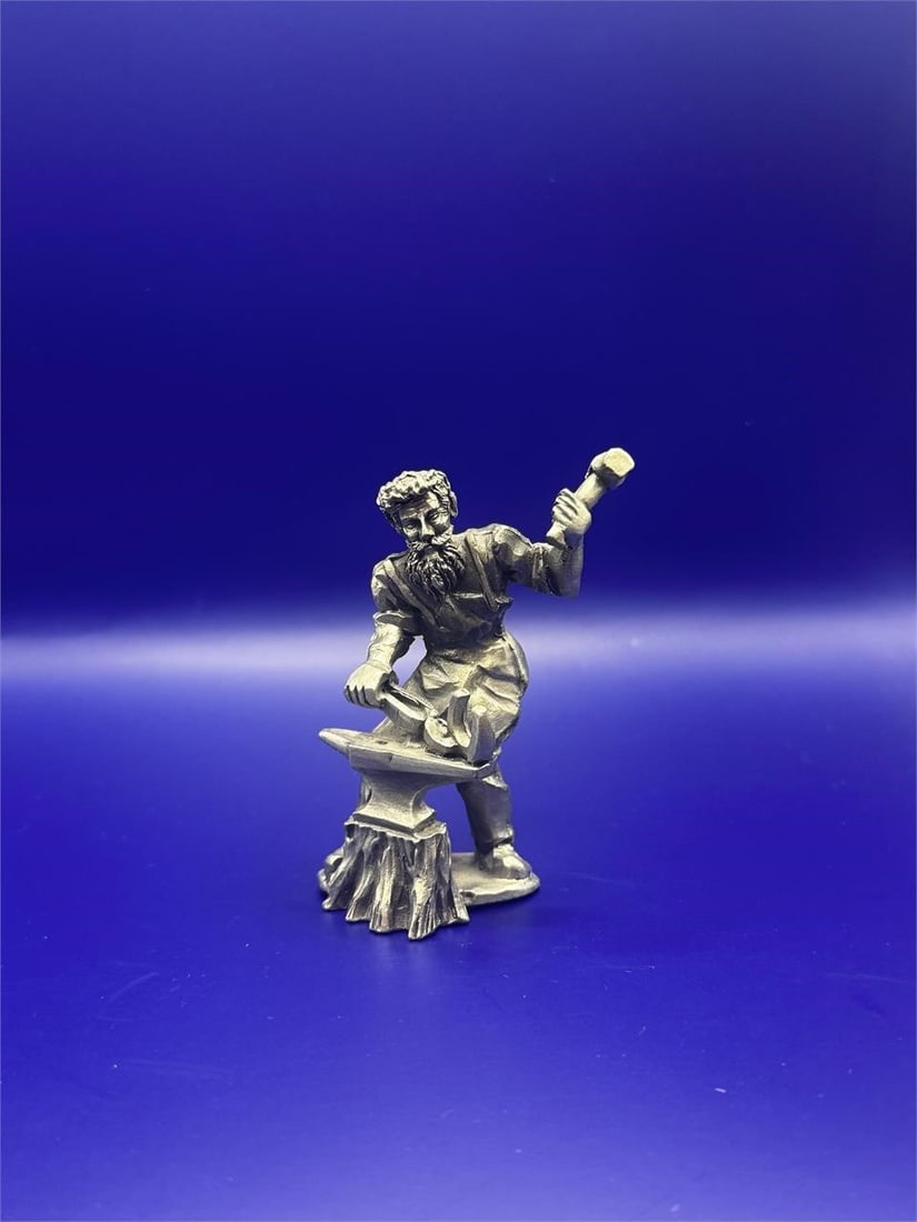 Vintage German Pewter Figures - 5