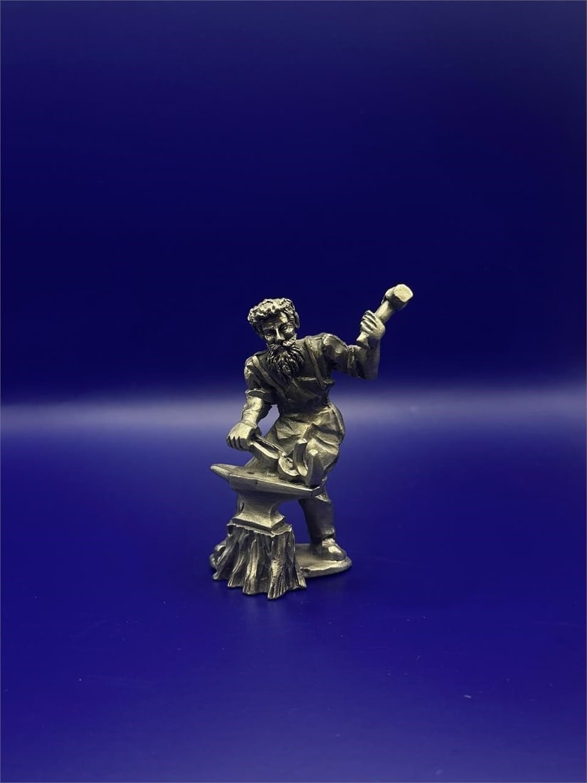 Vintage German Pewter Figures - 6