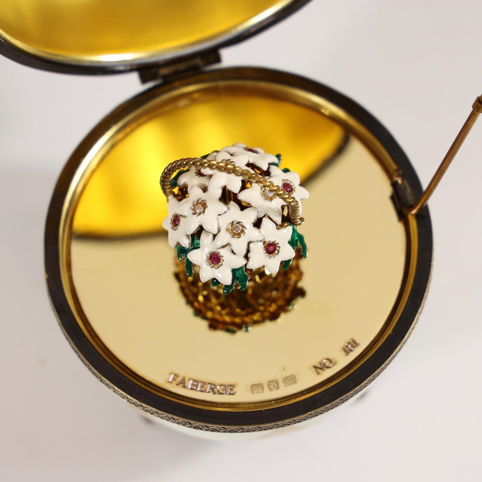 Fabergé Limoges Egg w/ Certificate - 2