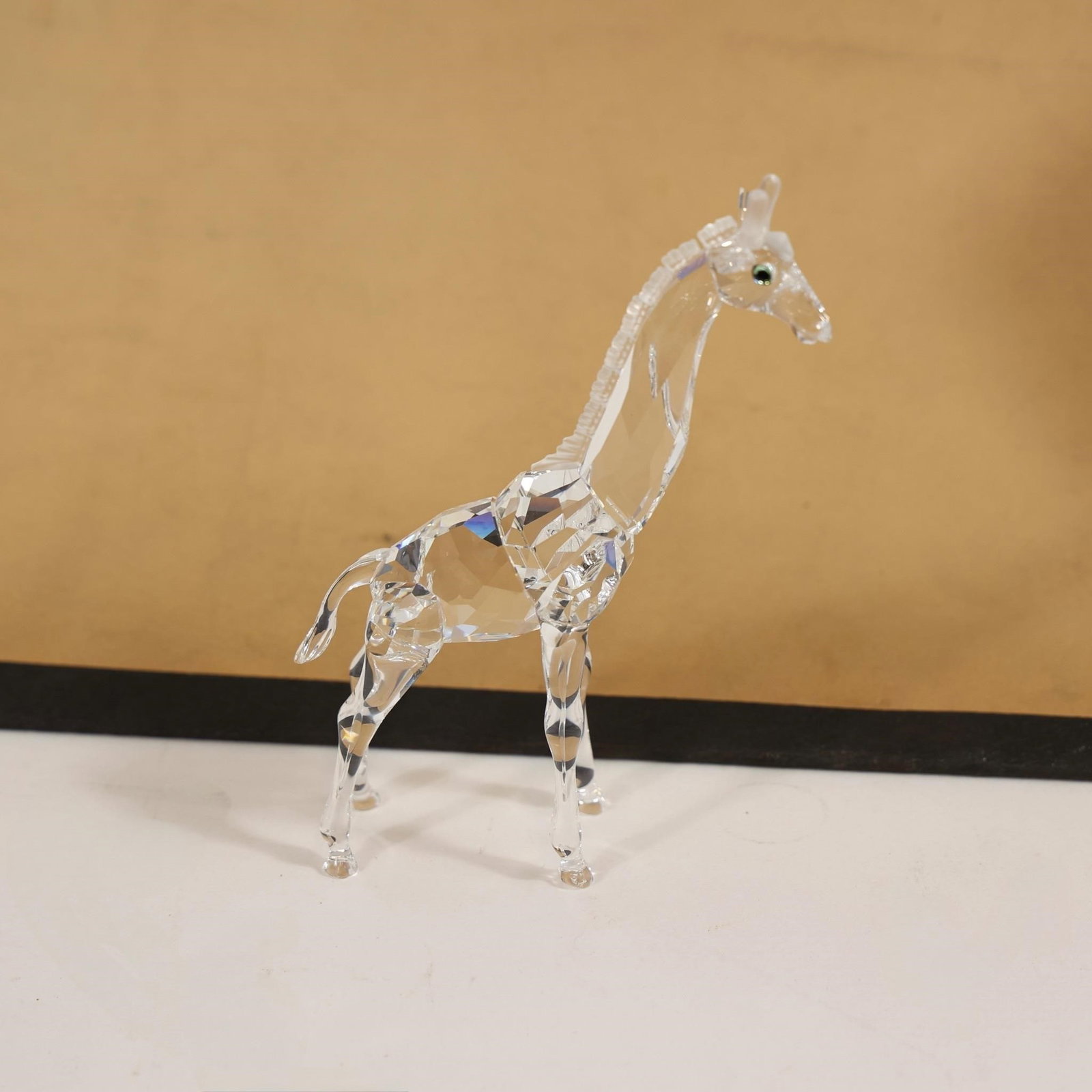 Swarovski Baby Giraffe Figurine: This item is a Swarovski Crystal Baby Giraffe figurine from the African Wildlife collection.