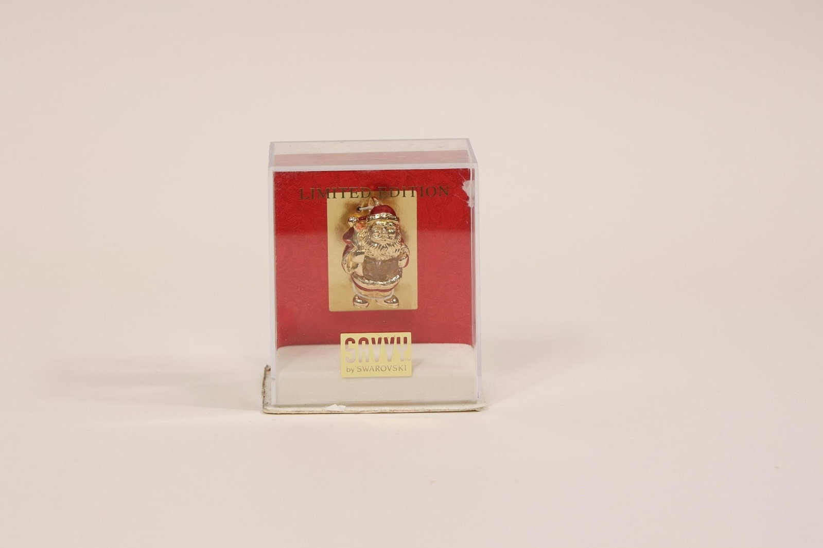 Swarovski Crystal Claus Pendant (1 of 2)
