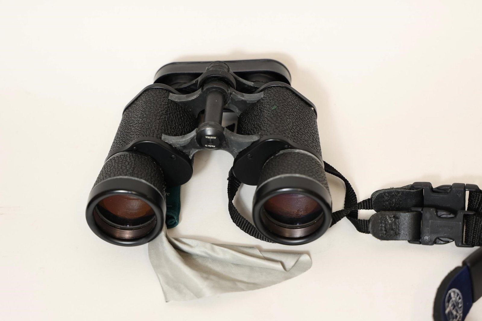 Vintage Swarovski Optik Habicht 7x42 Binoculars: These are vintage Swarovski Optik Habicht binoculars in a 7x42 configuration, known for their excellent light-gathering ability and sharp optical clarity. This classic model reflects high-quality
