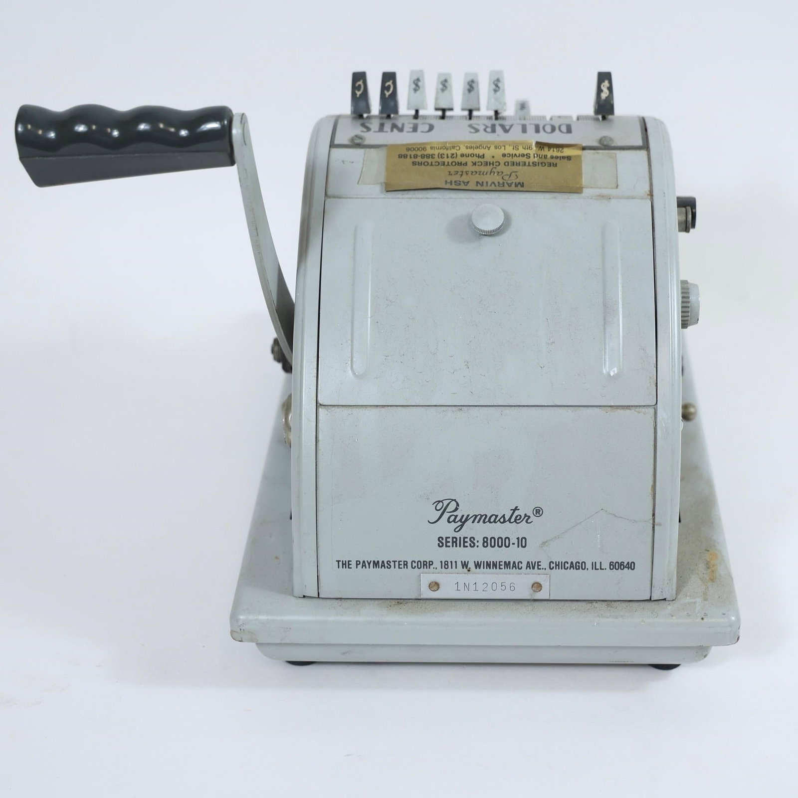 Vintage Paymaster Ribbon Writer - 3