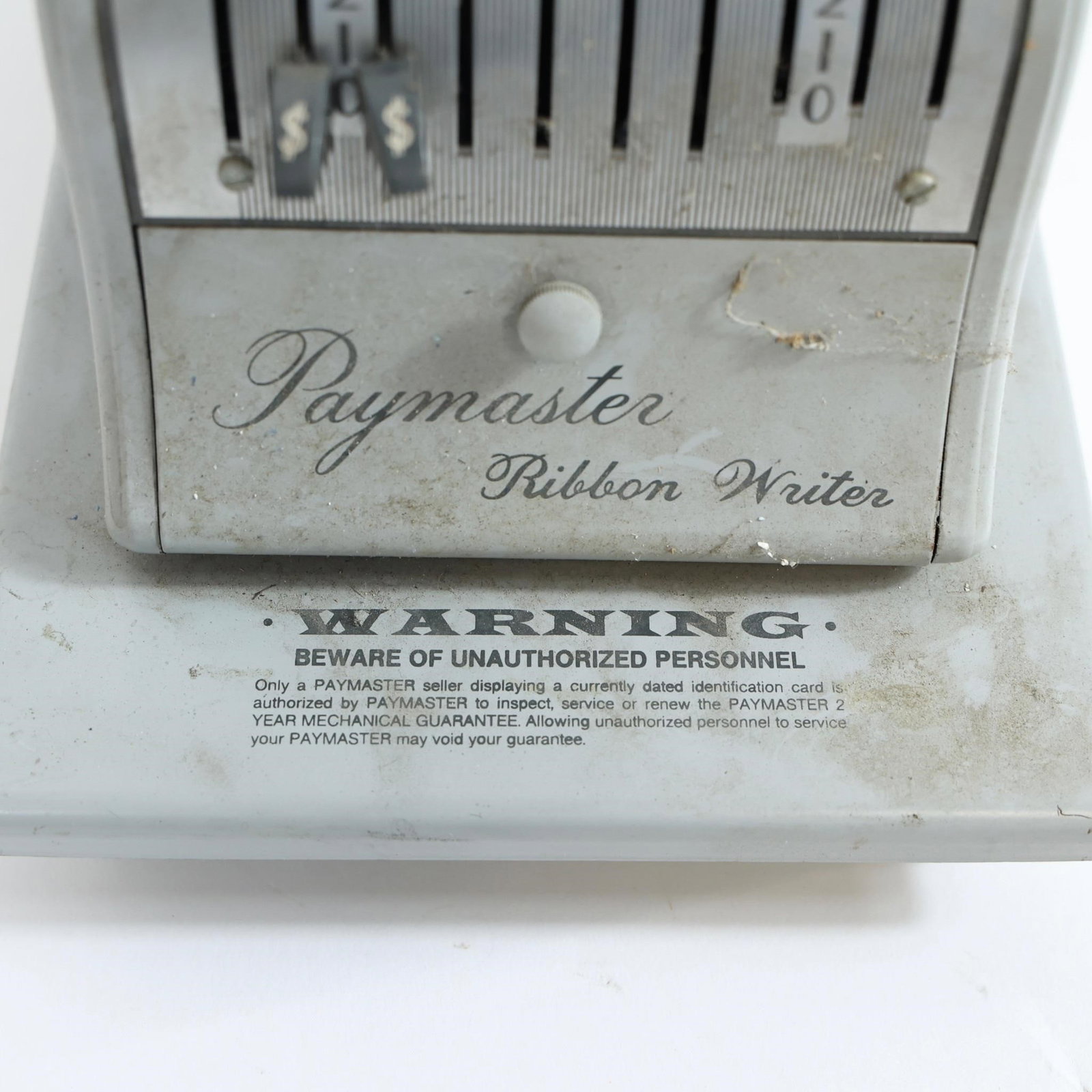 Vintage Paymaster Ribbon Writer - 5