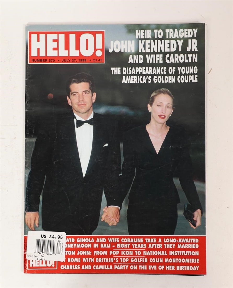 1999 HELLO! John F. Kennedy Jr Cover (1 of 4)