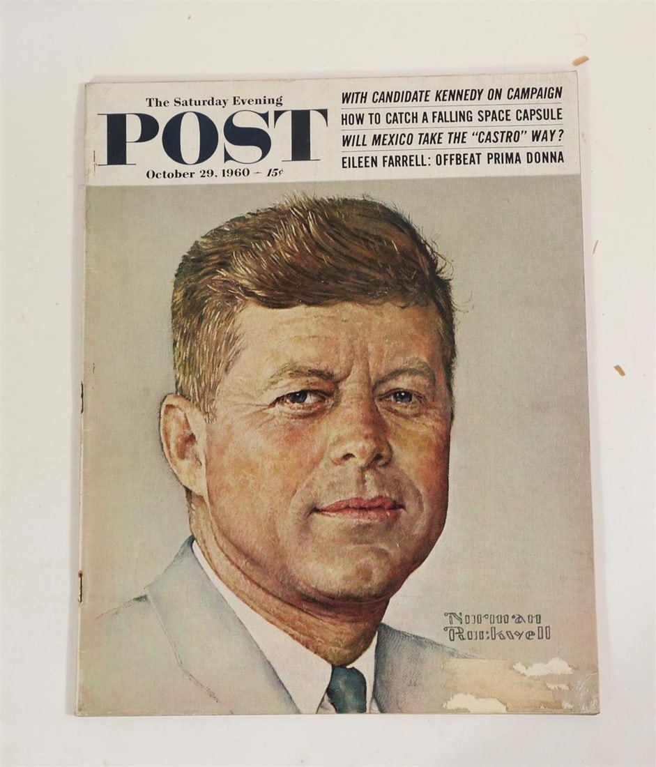Saturday Evening Post Oct 29, 1960 JFK Cover