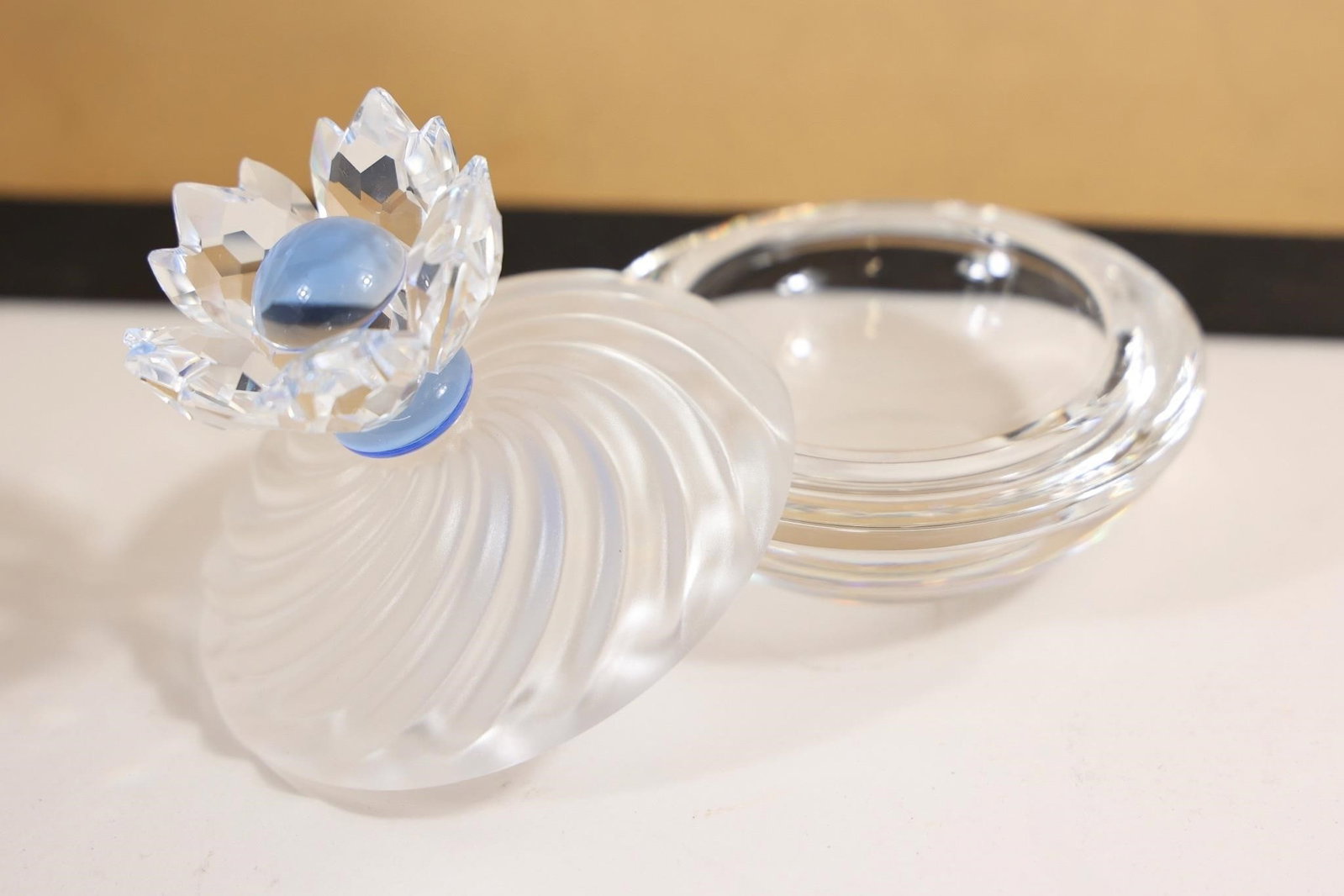 Swarovski Blue Flower Jewel Box (1 of 5)